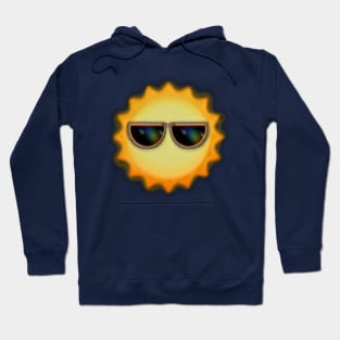 Sun With Rainbow Shades Hoodie